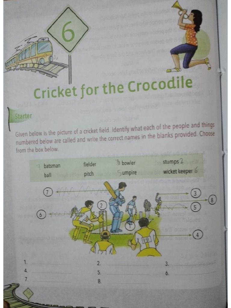 Cricket For Crocodile PDF