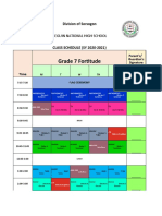 Grade 7 Fortitude: Beguin National High School