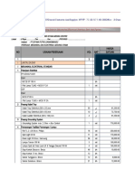 NO Uraian Pekerjaan VOL SAT Harga Satuan RP I Lantai Dasar