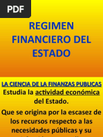 Regimen Financiero Del Estado