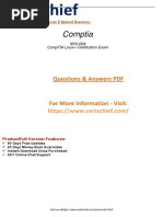 Comptia: Questions & Answers PDF