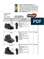 Hi-SAFETY Industrial Safety Shoe Quotes