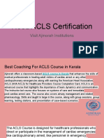 Choose Best ACLS Course in Kerala