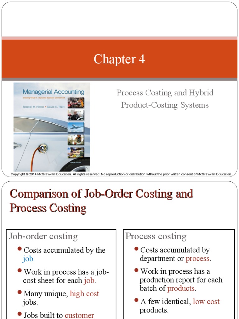 Process Costing and Hybrid ProductCosting Systems PDF Cost Of