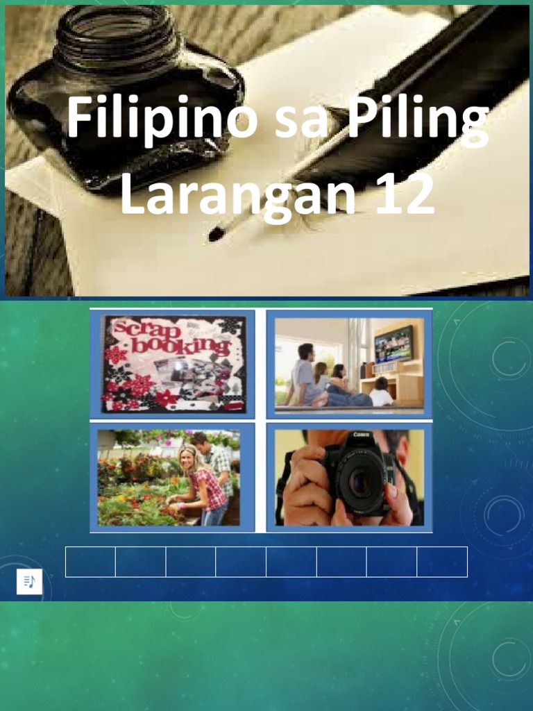 FIL 12 Filipino Sa Piling Larang | PDF