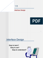 Chapter - 11 (User Interface Design)