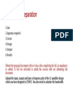 Experiment Preparation PDF
