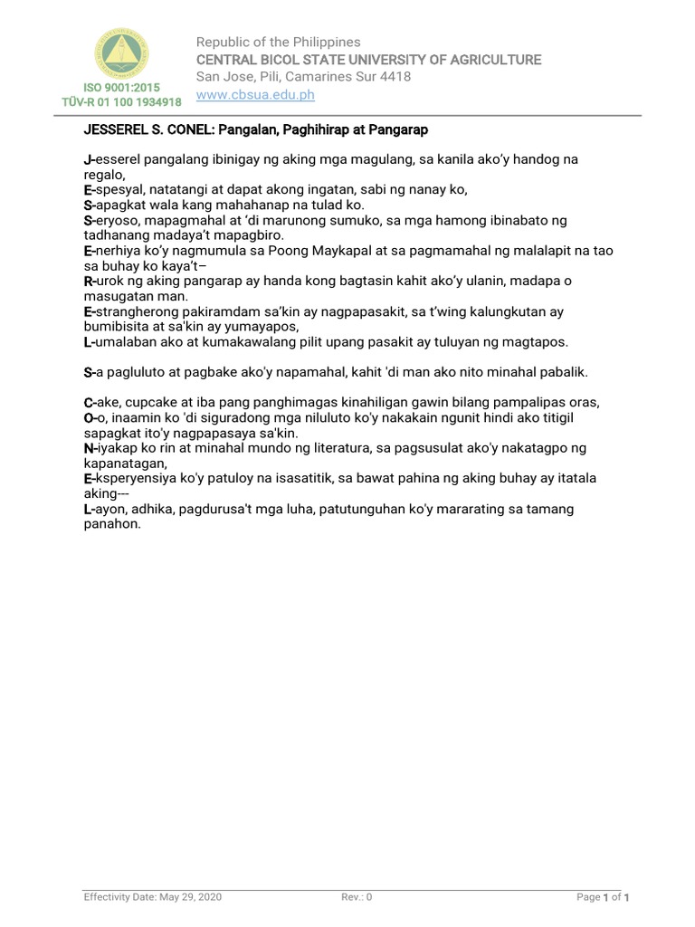 Akrostik | PDF
