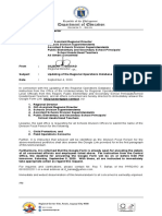 UM Re Updating of The Regional Operations Database PDF