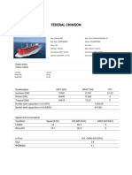 FEDERAL CRIMSON Ship Specs