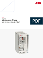 ABB Micro Drives: ACS55, 0.18 To 2.2 KW