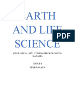 EARTH AND LIFE SCIENCE HAZARDS (GEOLOGICAL AND HYDROMETEOROLOGICAL