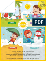 Seasons Worksheets English Created Resources