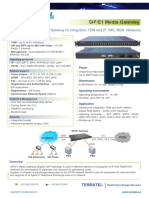 Terratel SIP E1 Media Gateway en PDF