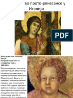 001 Сликарство прото-ренесансе у Италији