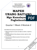 MAPEH 1 - Q1 - W2 - Mod2