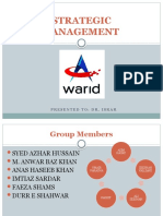 Presentation On Warid Telecom