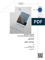 Peer Review: Auckland Council Civic Administration Building