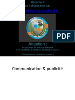 Communication Publicite PDF