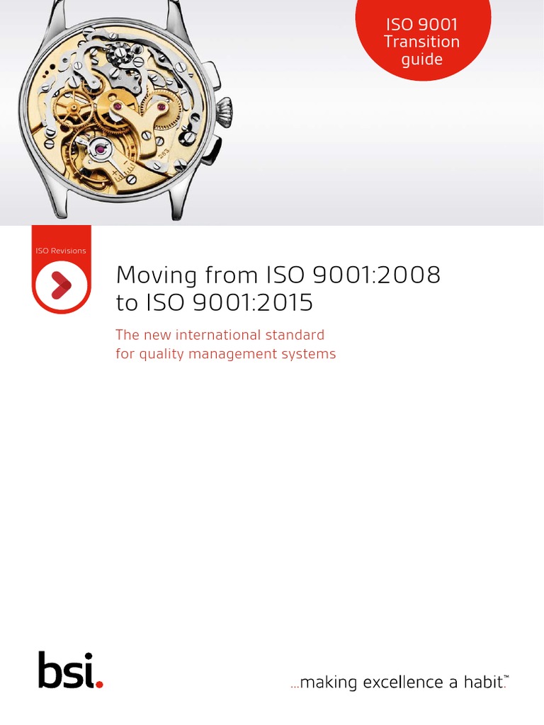ISO-9001-transition-guide BSI PDF | PDF | Quality Management | Iso 9000