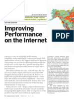 Improving Performance On The Internet