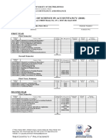 BS Accountancy Program Requirements