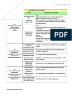 Transit Form Writing Skills Y1 2020