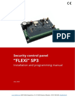 "Flexi" Sp3: Security Control Panel