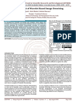 Development of Wavelet Based Image Denoising