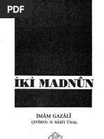 İMAM GAZALİ-IkiMadnun