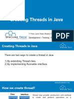 Creating Threads in Java