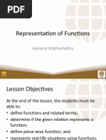 Representation of Functions: General Mathematics