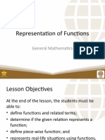 Representation of Functions: General Mathematics