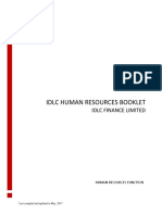 IDLC HR Booklet Support Material