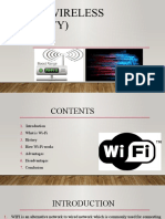 Wi-Fi (Wireless Fidelity)