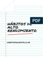 Habitos de Alto Rendimiento PDF