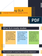 1 - Introducing SLA - LA Vs LL
