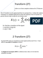 Z Transform PDF