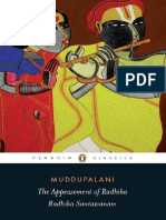 Muddupalani - Appeasement of Radhika - Radhika Santawanam-Penguin UK (2011) PDF