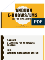 Panduan LMS Mahasiswa 2020 PDF