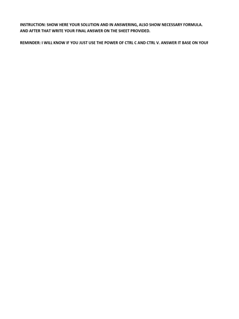 (Template) LEARNING TASK NO.2 SOLUTION AND ANSWER | PDF | Dividend ...