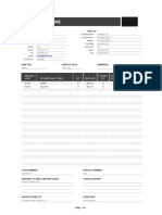 Proforma Invoice for Fabrikam's Widget and Sprocket Order