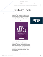 365 Story Ideas - E.M. Welsh