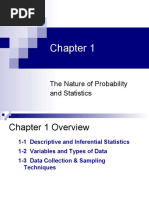 The Nature of Probability and Statistics