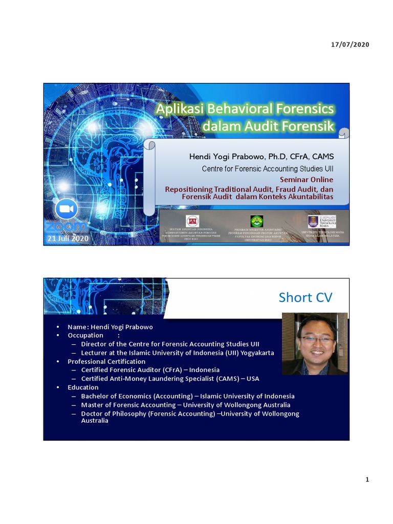 Forensic Audit Behavioral Insights | PDF | Schema (Psychology ...