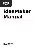 Ideamaker Manual