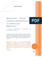 Relatório Final da cadeira de Práticas de Conservação e Restauro.pdf