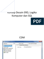 Konsep Desain ERD, Logika Komputer Dan SQL