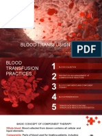 Blood Transfusion Practices