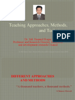 Teaching Approaches, Methods and Techniques